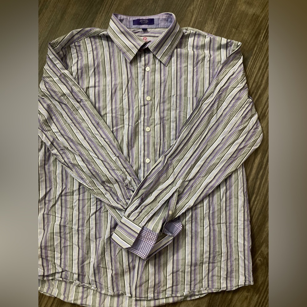 Alan Flusser XL Button Down Shirt‎